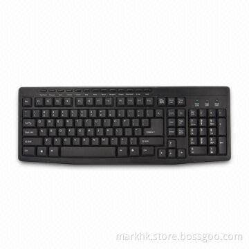 Multimedia Keyboard with Sensitive Feedback, Ergonomics Design and 10 Million Key Strokes Lifespan